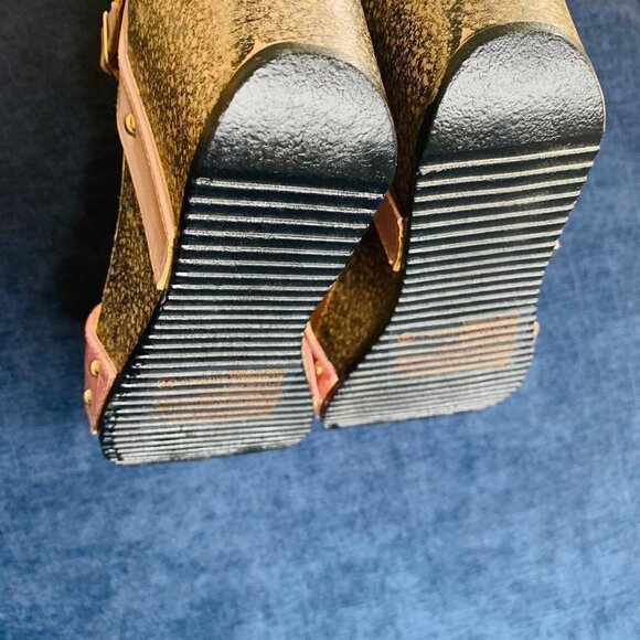 Women's Rose Platform Wedge Summer Casual Sandals - Picture 15 of 15